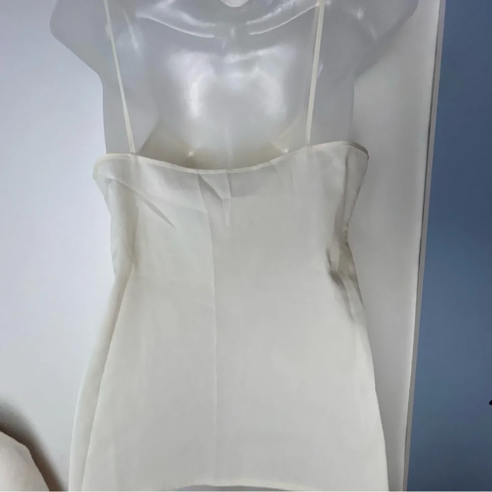 Diane Von Furstenberg‎ Creamy White Lingerie Chemise Size 0